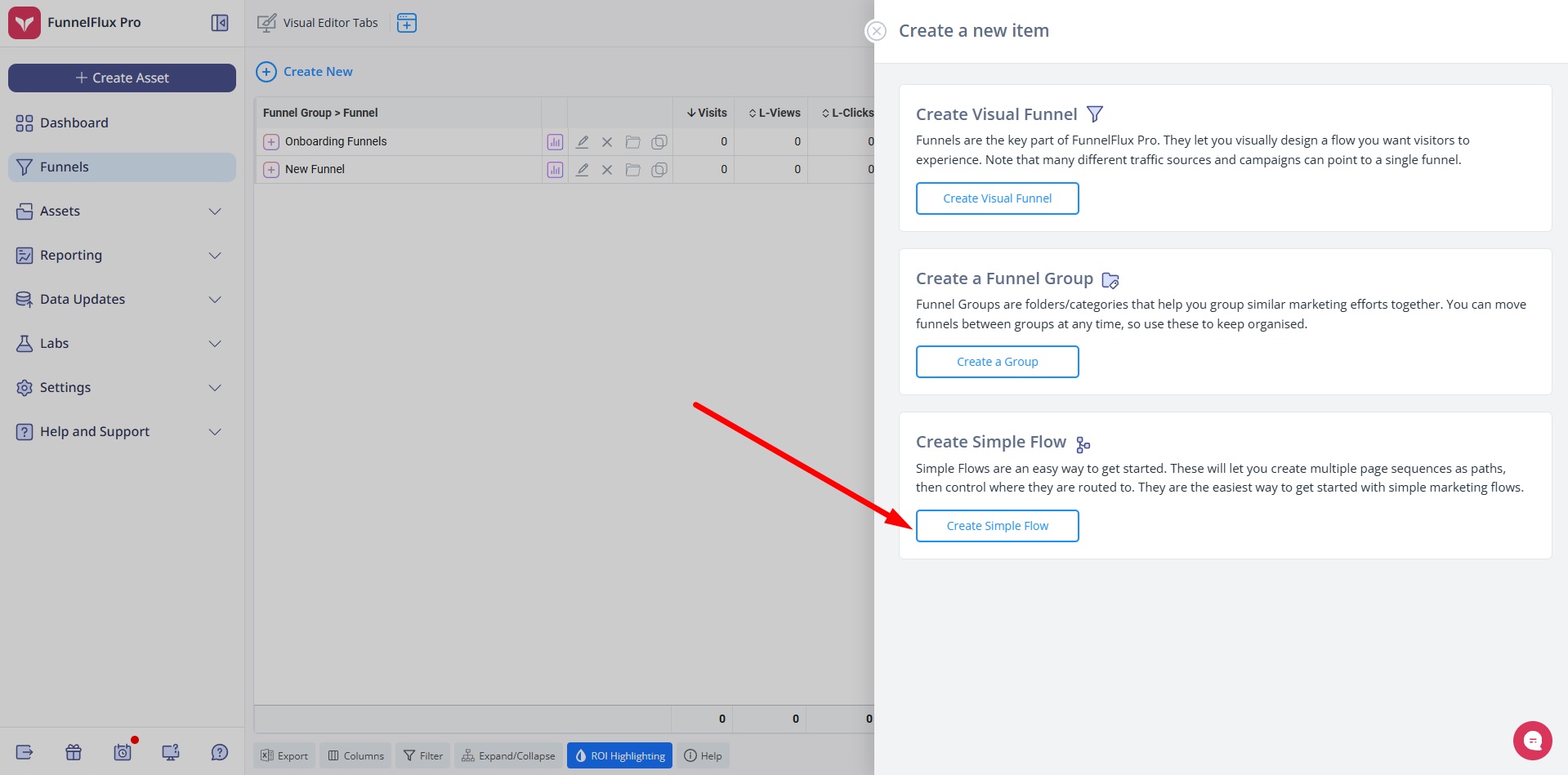 How to set up ads tracking campaign in Funnel Flux