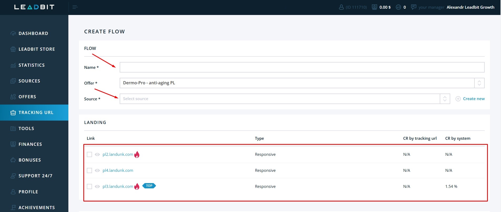 How to adjust CPA offer for ads tracking