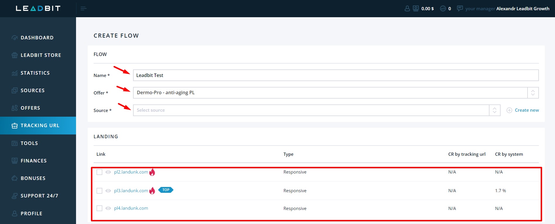 How to set up tracking for offers in CPA networks